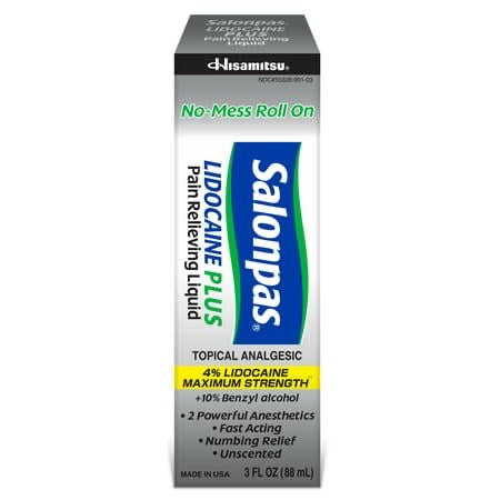 Salonpas Lidocaine Plus Roll-On oz
