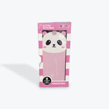 Glitter Pandacorn note cards Pack of 8 Die Cut Fold Up Notecards with Envelopese