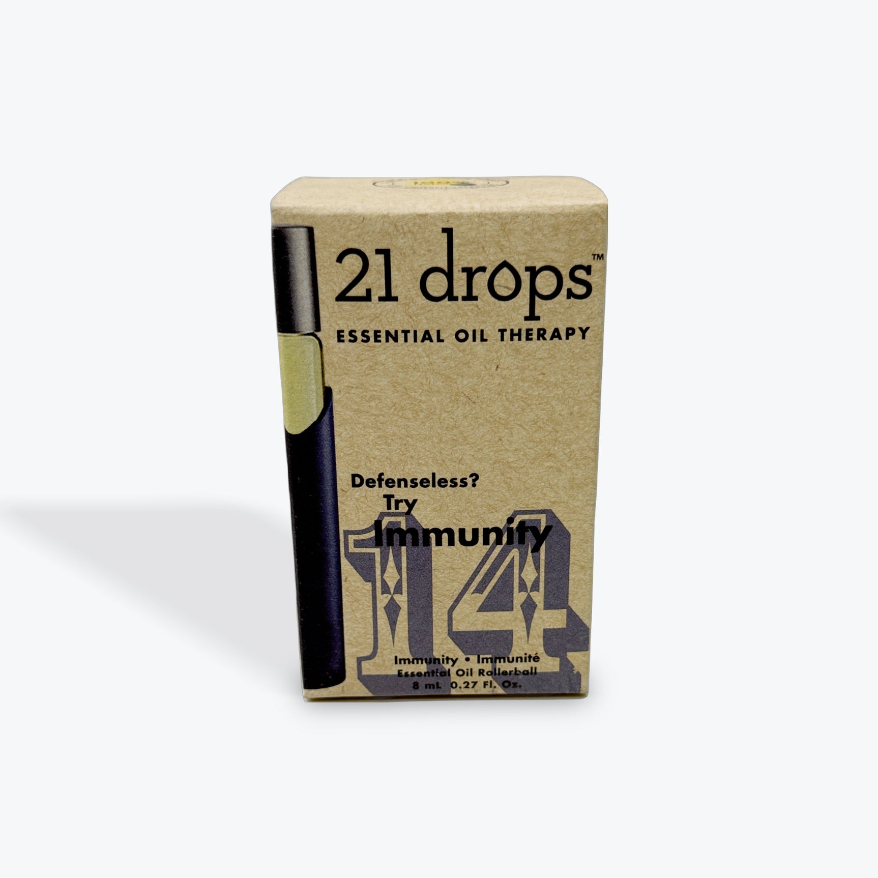 21 Drops Immunity Essential Oil Blend Bottle