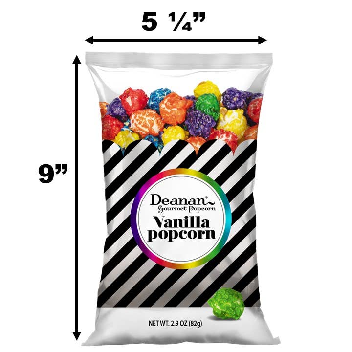 Vanilla Popcorn - "Full Size" - 100 Count