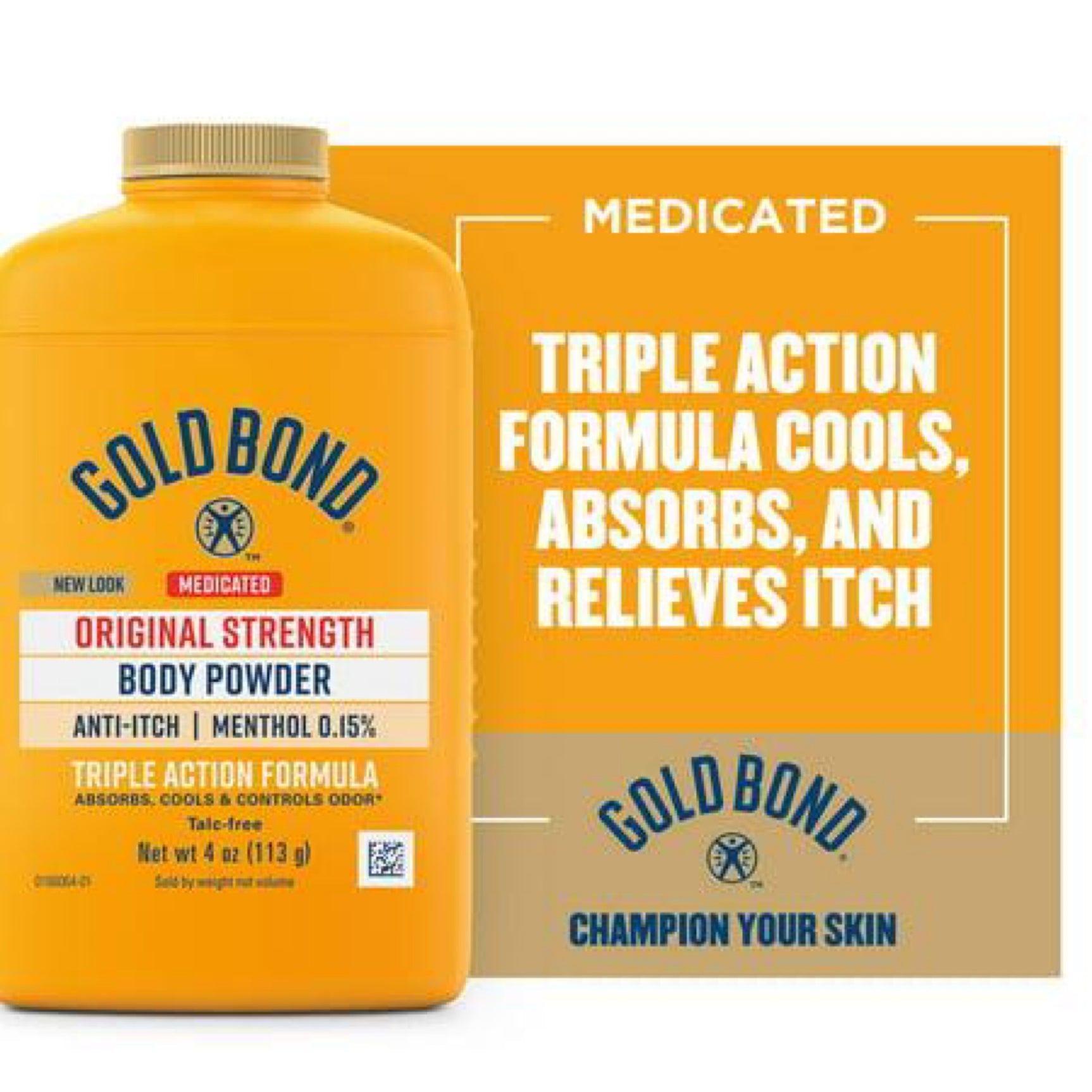 Gold Bond Medicated Original Strength Body Powder 4oz