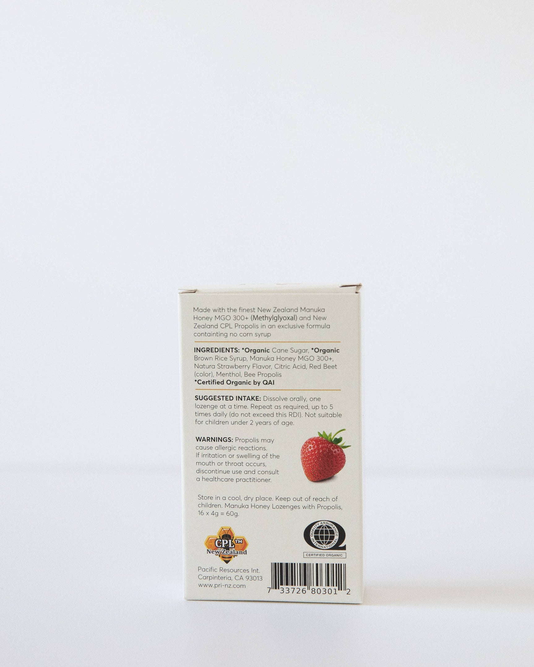 Manuka Health Manuka Honey Strawberry Lozenges - Image 2
