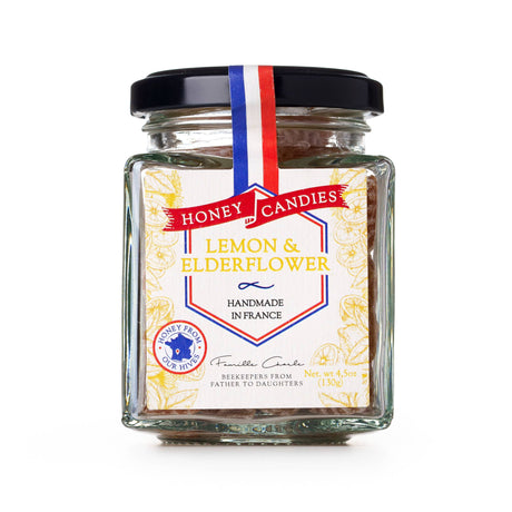 Honey Candies Lemon & Elderflower (130g): French