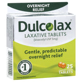 Dulcolax Laxative Tablets (25 ct) Overnight Relief