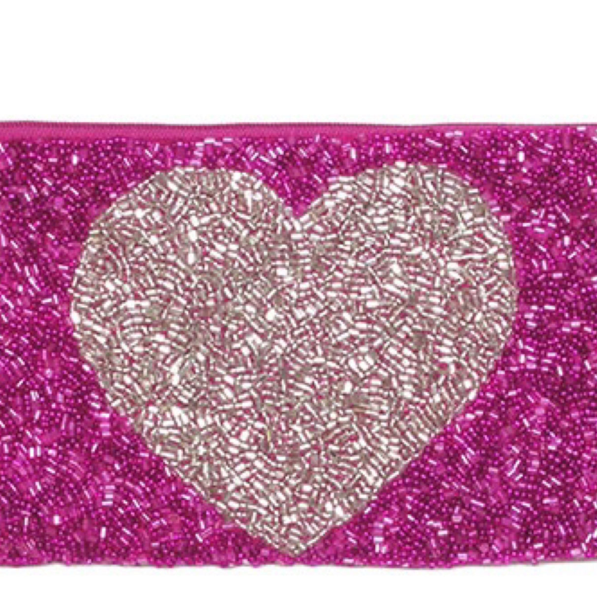 MONYA small beaded bags with heart
