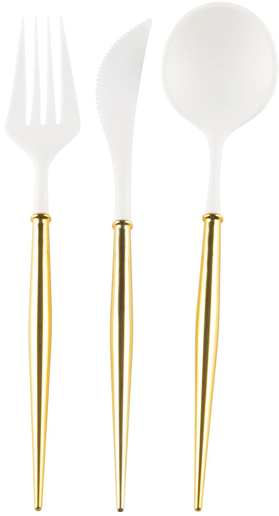 Sophistiplate - Gold Bella Assorted Plastic Cutlery