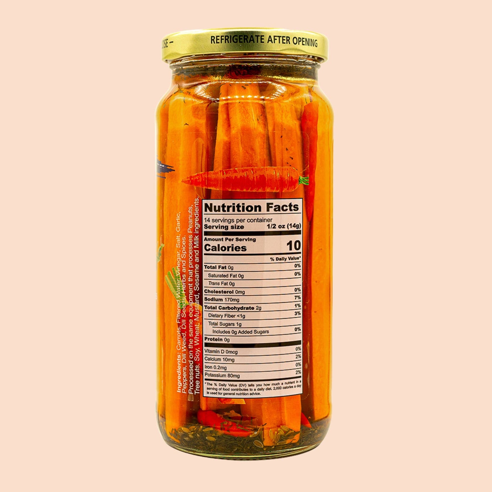 John Kelly Chocolates Handcrafted Pickled Carrots - Image 5