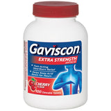 Gaviscon Antacid, Extra Strength, Cherry, Chewable Tablets