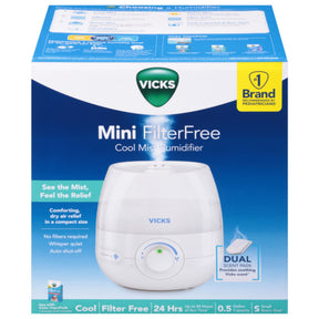 Vicks Mini Filter Free Cool Mist Humidifier