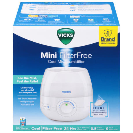 Vicks Mini Filter Free Cool Mist Humidifier