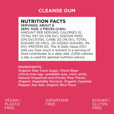 Cleanse Chewing Gum- Natural + Plastic-Free - Image 3