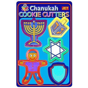 Jet Chanukah Cookie Cutters Set of 5