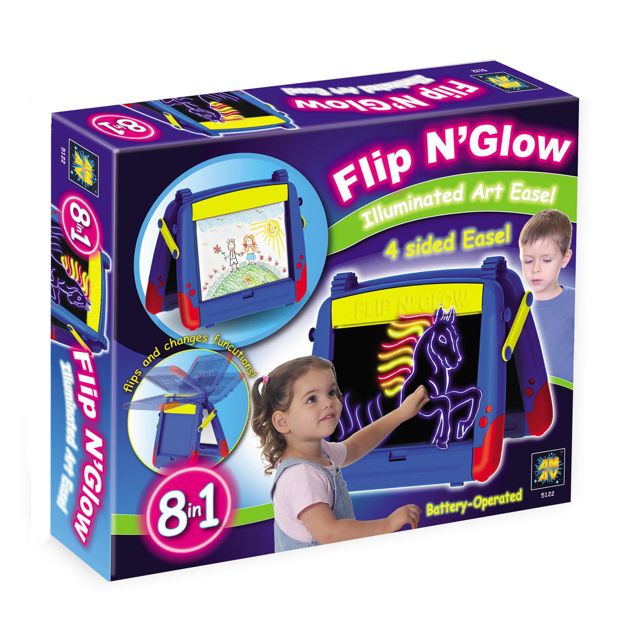 Flip N Glow Table Top Easel