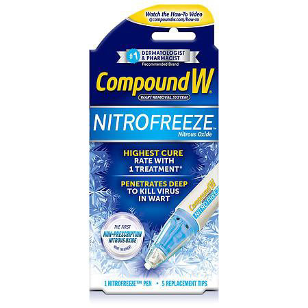 Compound W® NitroFreeZetM Nitrous Oxide Wart Removal System