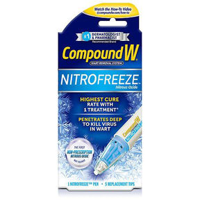 Compound W® NitroFreeZetM Nitrous Oxide Wart Removal System