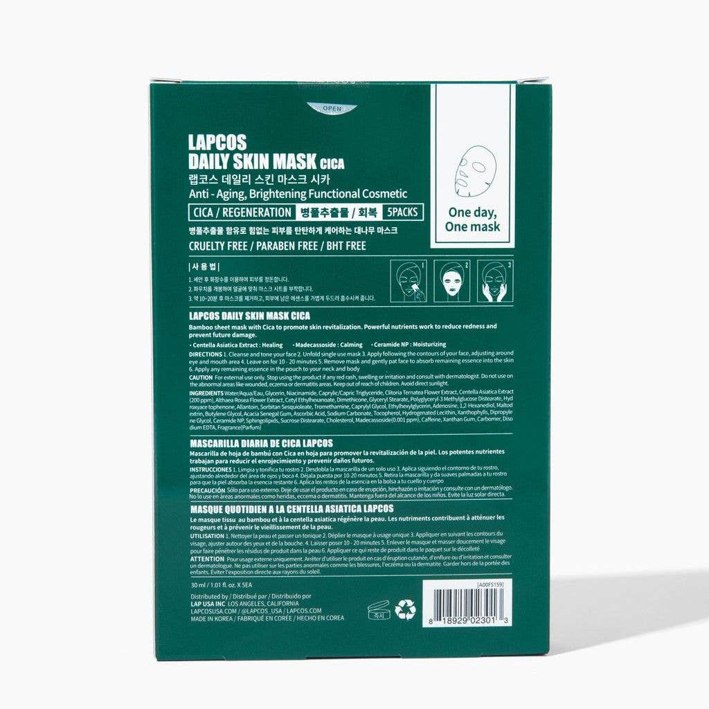 Cica Daily Sheet Mask 5-pack - Image 4