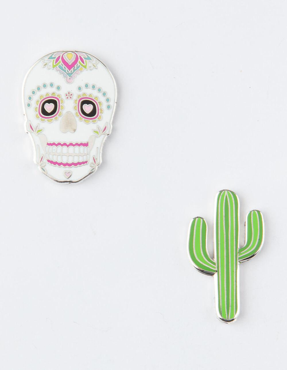 Idecoz 2 Pack Sugar Skull Phone Charms