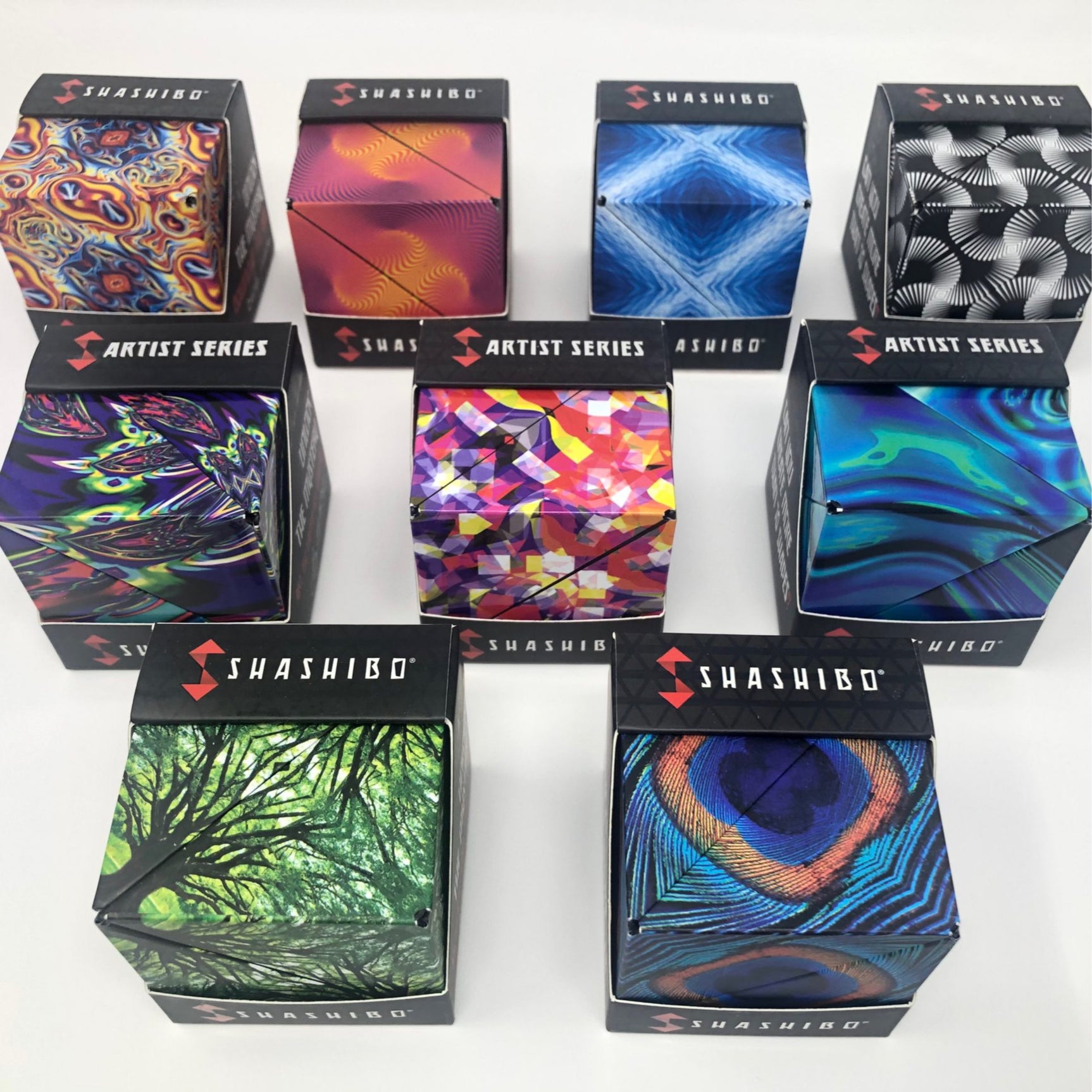 Shashibo shape shifting box artist series