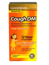 GoodSense Cough DM 12 Hour for Children and Adults