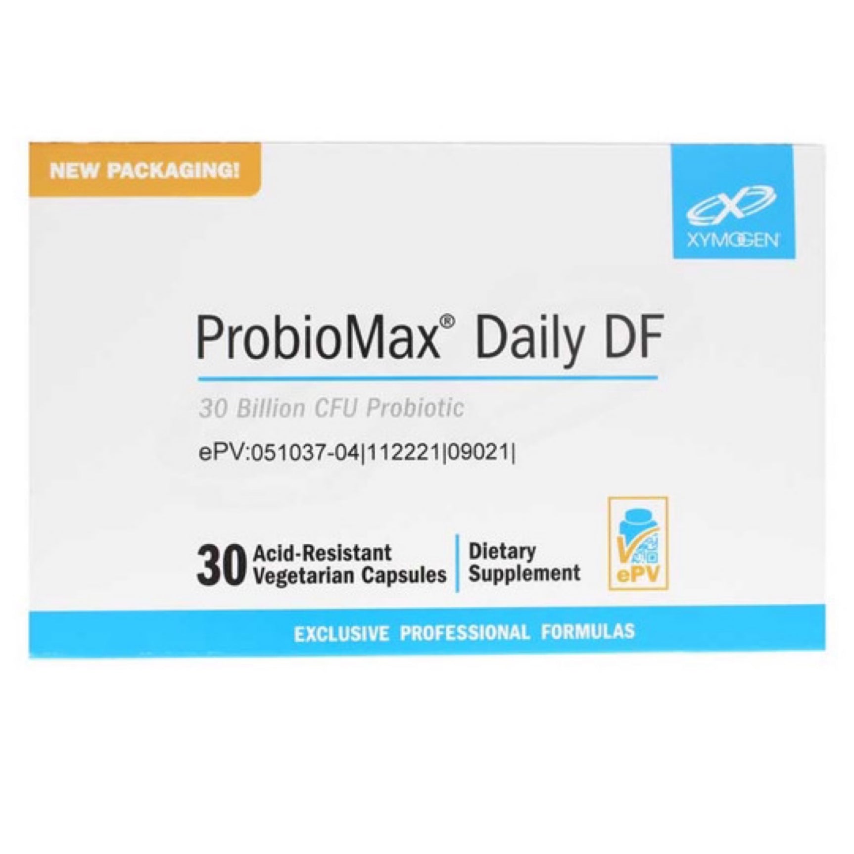 XYMOGEN ProbioMAX Daily DF 30B CFU 30CT