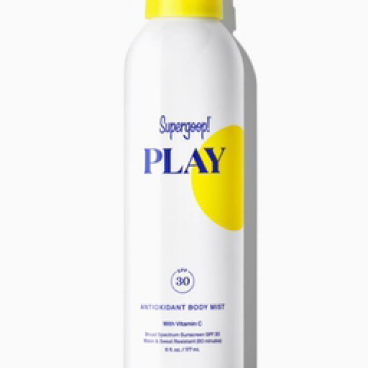 Supergoop Play Antioxidant Body Mist SPF 30 with Vitamin C