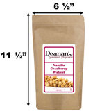 Deanan’s Vanilla Cranberry Walnut Popcorn - 20 Count Kraft Bags - Image 3