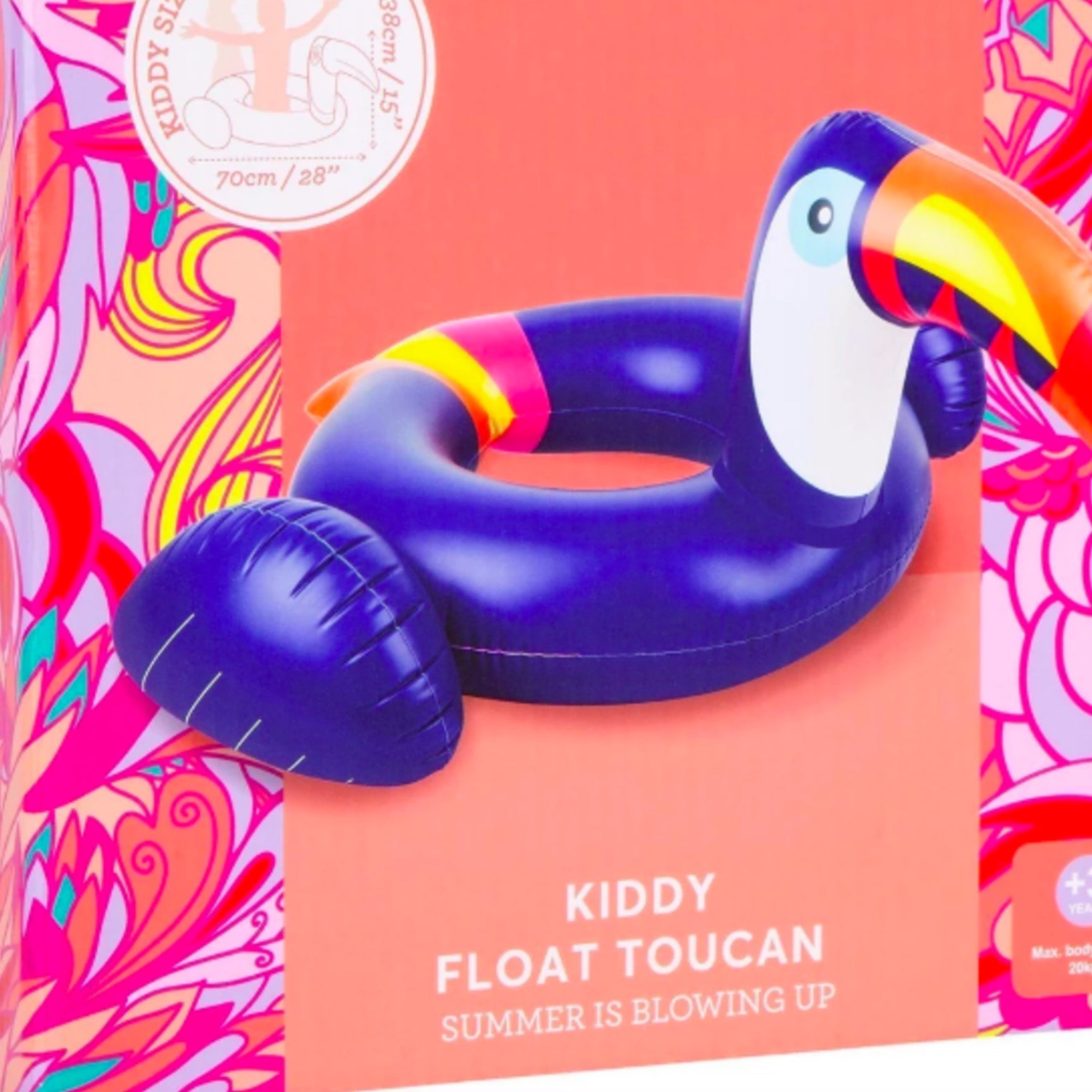 Sunny Life Sunnylife Kiddy Toucan Pool Float