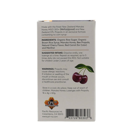 Manuka Health Manuka Honey Propolis Lozenges, Cherry - Image 2