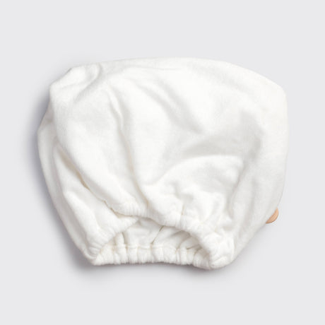 KITSCH Quick Dry Hair Towel - Ivory - Image 4