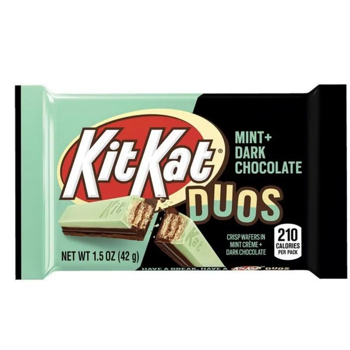 Kit Kat duos mint + dark chocolate
