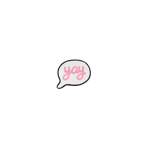 Sass & Belle Say Yay Speech Bubble Rug