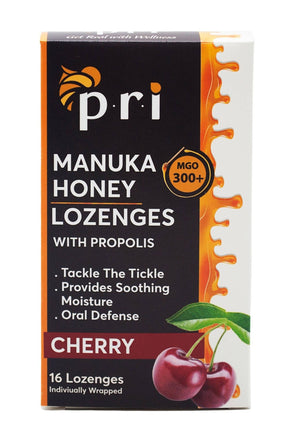 Manuka Health Manuka Honey Propolis Lozenges, Cherry