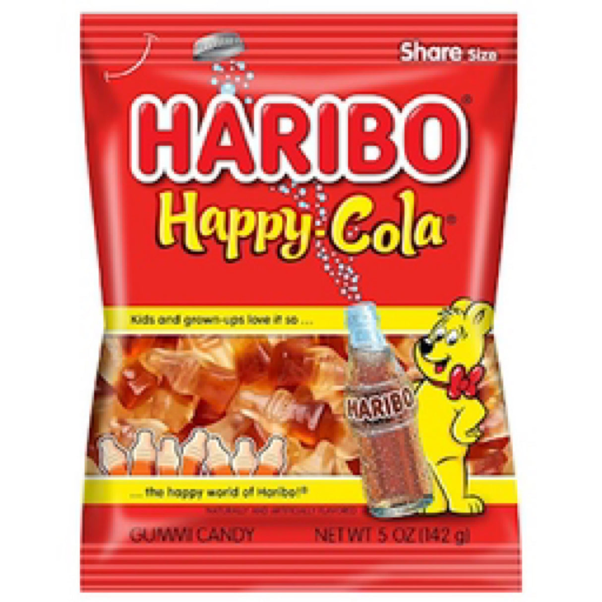 Haribo Happy Cola Gummi Candy 8oz