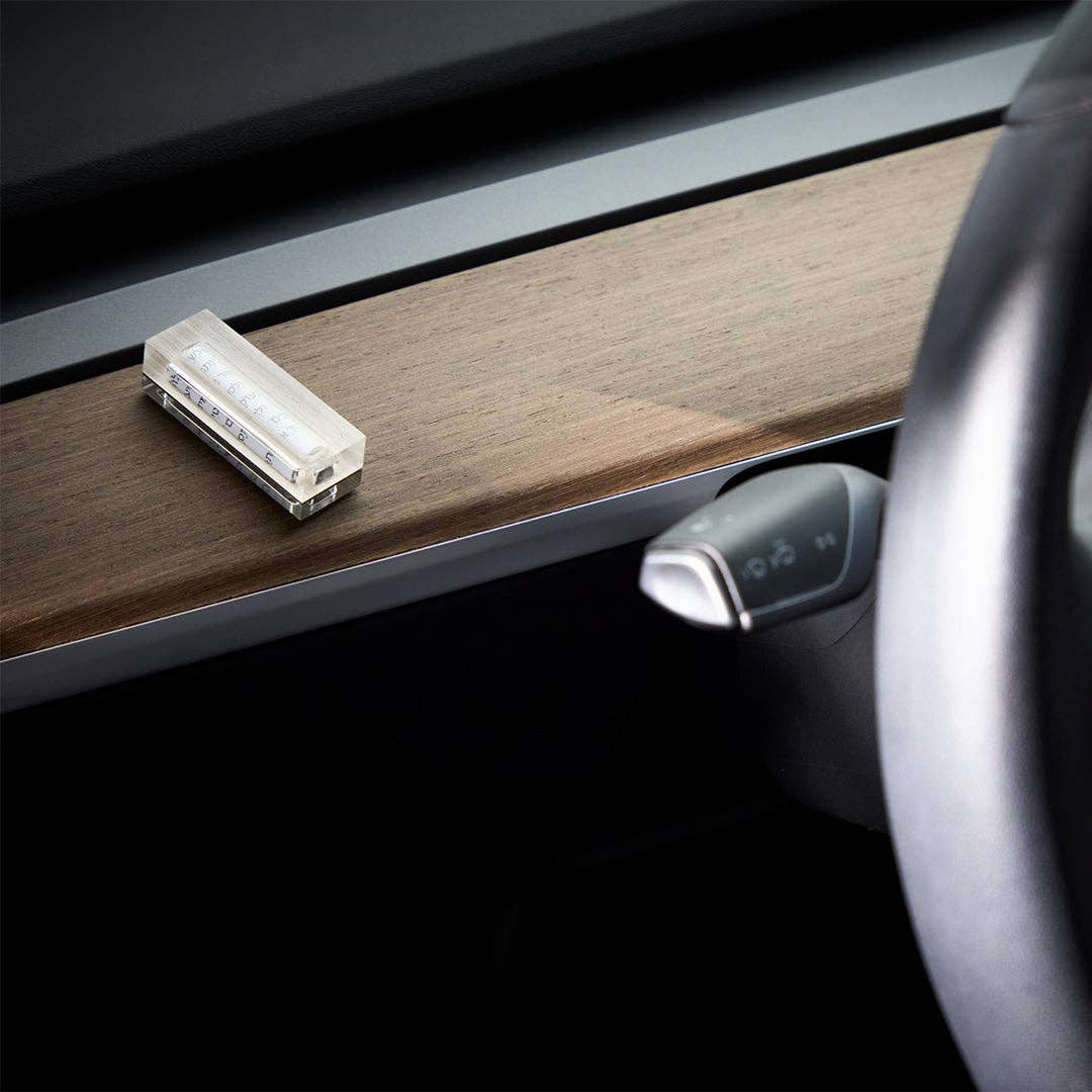 Apeloig Collection Car Mezuzah with Traveler’s Prayer: Smoke - Image 20