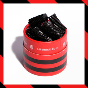Classic Black Licorice - Australian Twists - (8oz Tube)