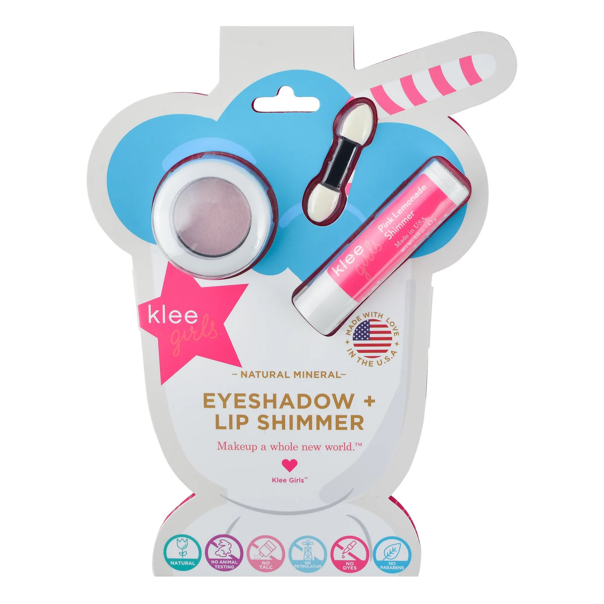 Klee girls natural mineral eyeshadow + lip shimmer