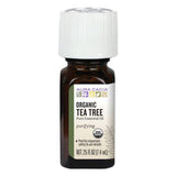 Aura Cacia Organic Essential Oil Tea Tree 0.25 fl oz LIQ