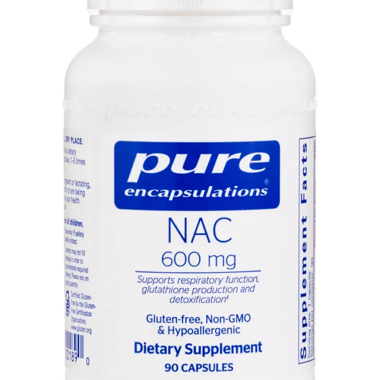 Pure encapsulations NAC 600MG