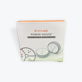 TECH Candy Power House Charging 2 USB Ports, 2 Outlet Plugs, Smart Technology, Fast Trendy Design
