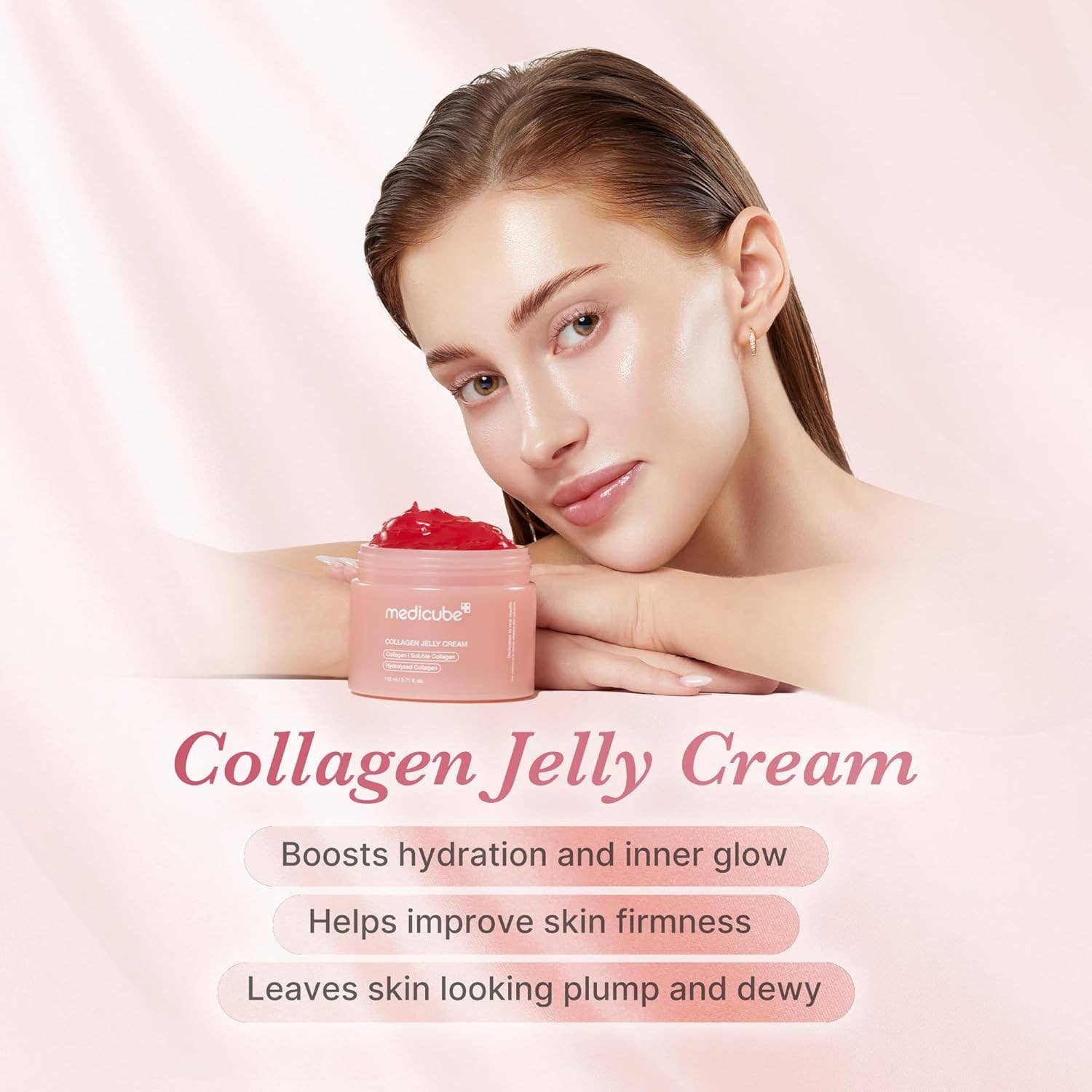 Medicube Collagen Jelly Cream- Niacinamide & Freeze-Dried: Collagen