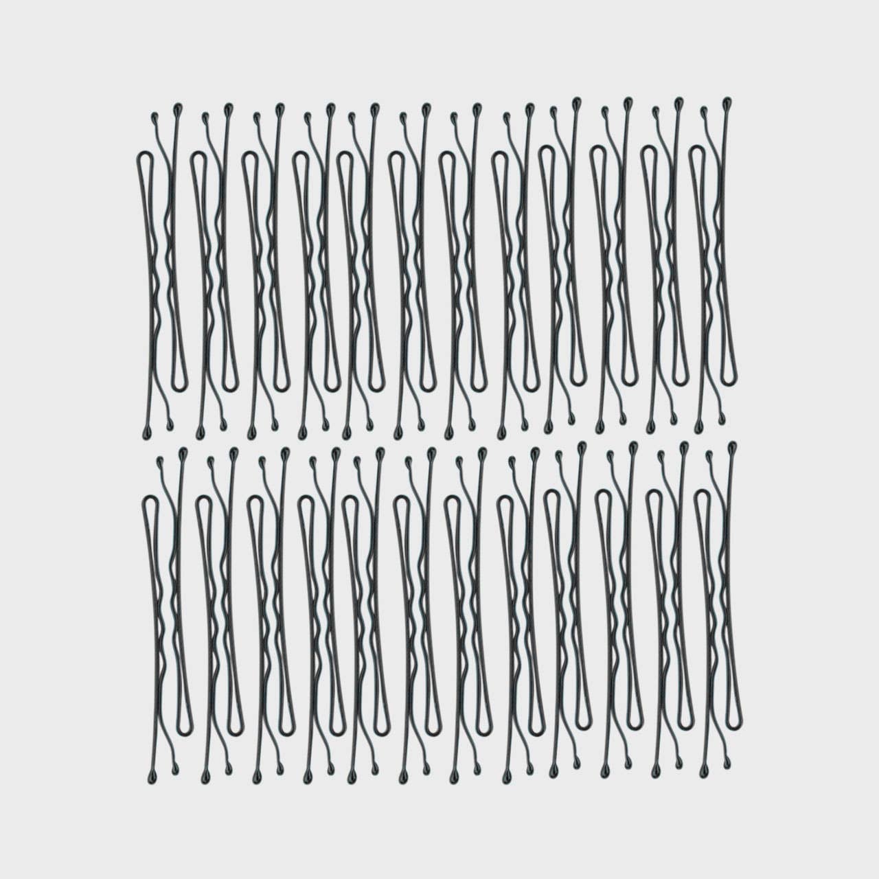 Essential Bobby Pins 45pc - Black - Image 3
