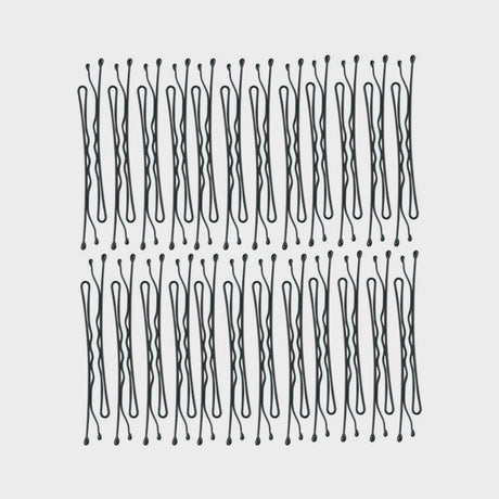 Essential Bobby Pins 45pc - Black - Image 3