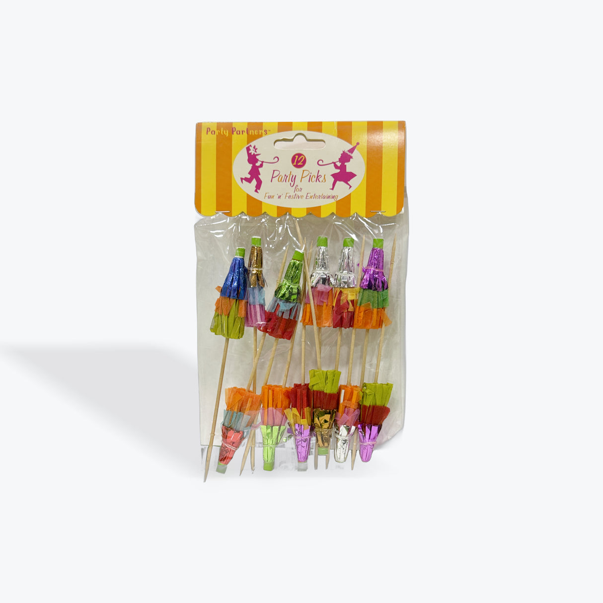 Party Partners Design Fringe Umbrella Food Picks