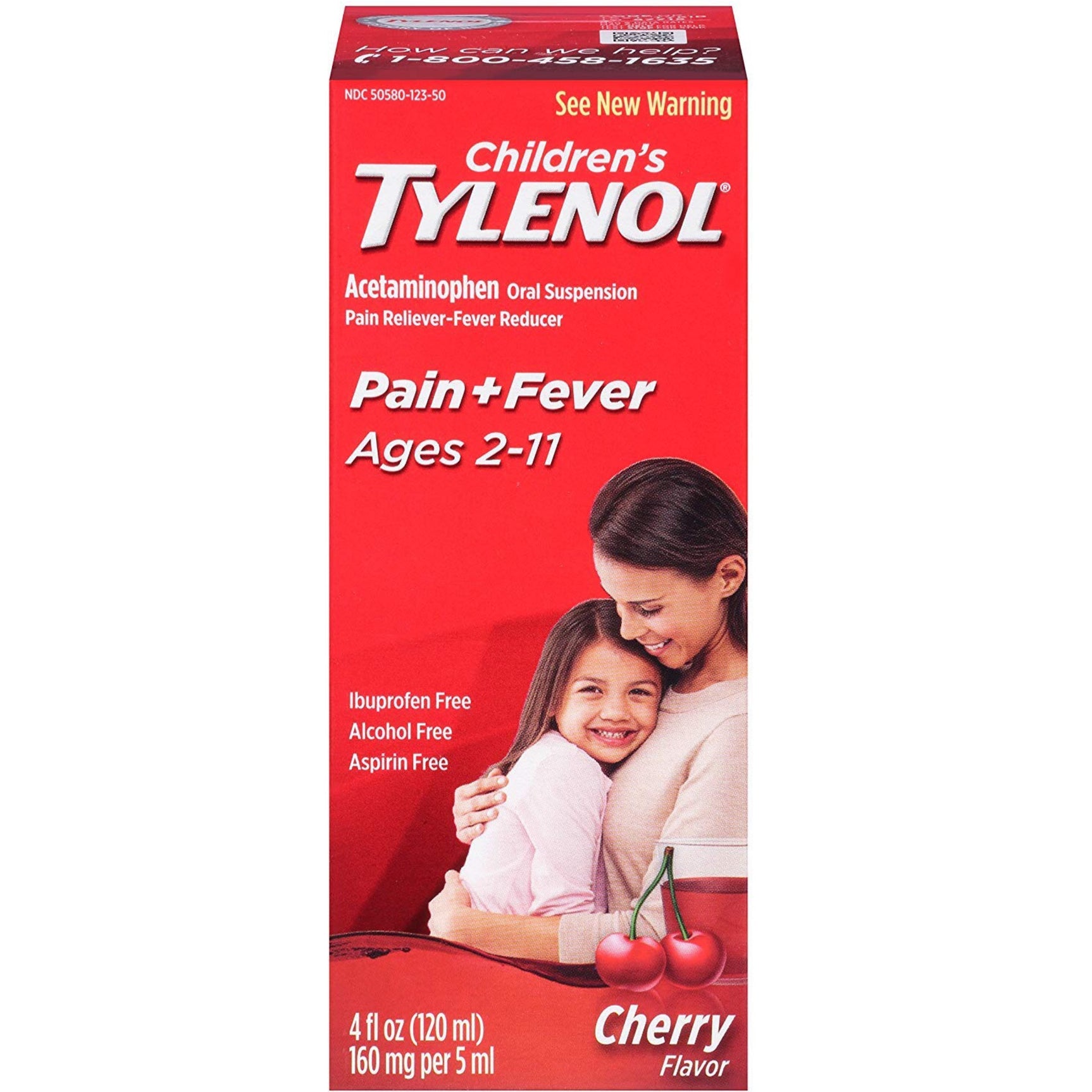 Children's tylenol cherry flavor