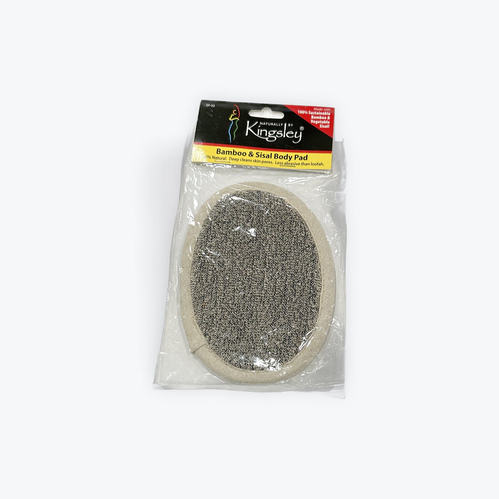 Naturally by Kingsley Bamboo & Sisal Body Pad
