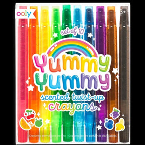 Yummy Yummy scented twist up crayons