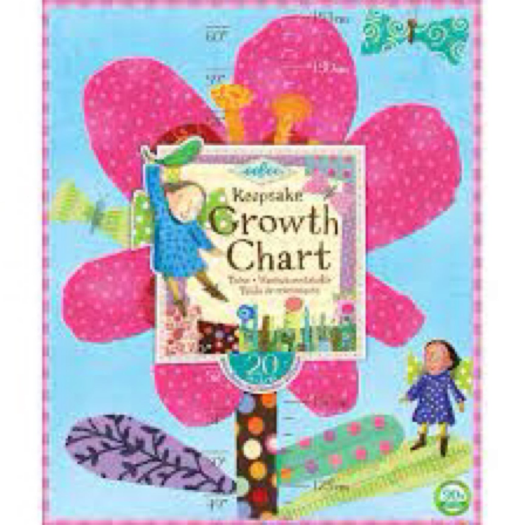 eeBoo Keepsake growth chart