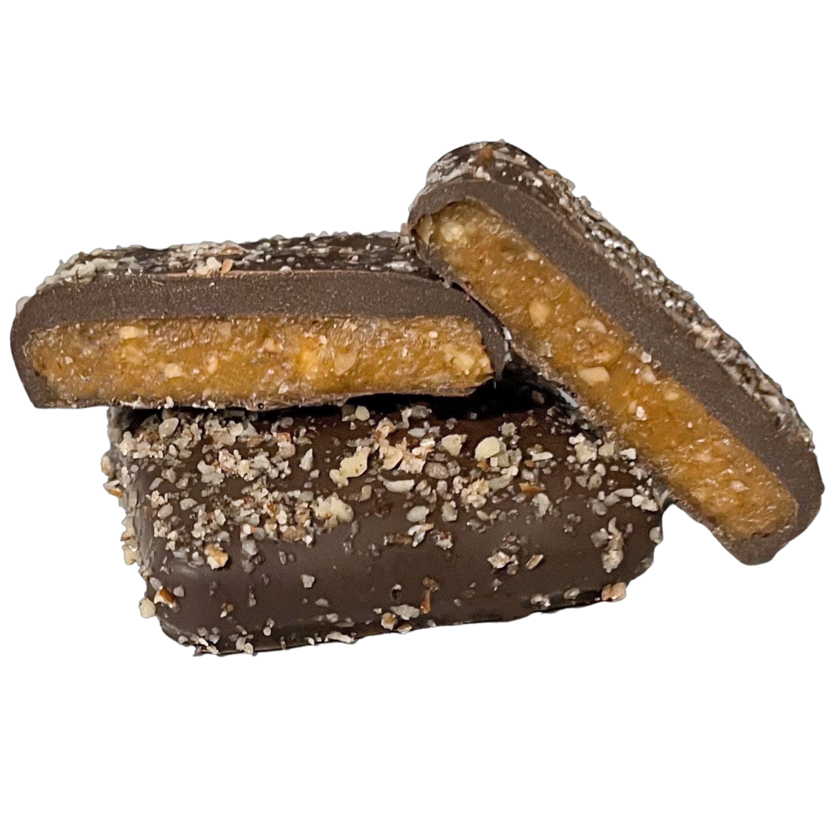 Griff’s Griff's Pecan Toffee - 1oz Dark Chocolate Toffee - Image 7