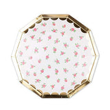 Daydream Society Lola Dutch Tea Rose Small Paper Party Plates