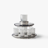 Kiddush Wine Fountain Set: Smoke_White